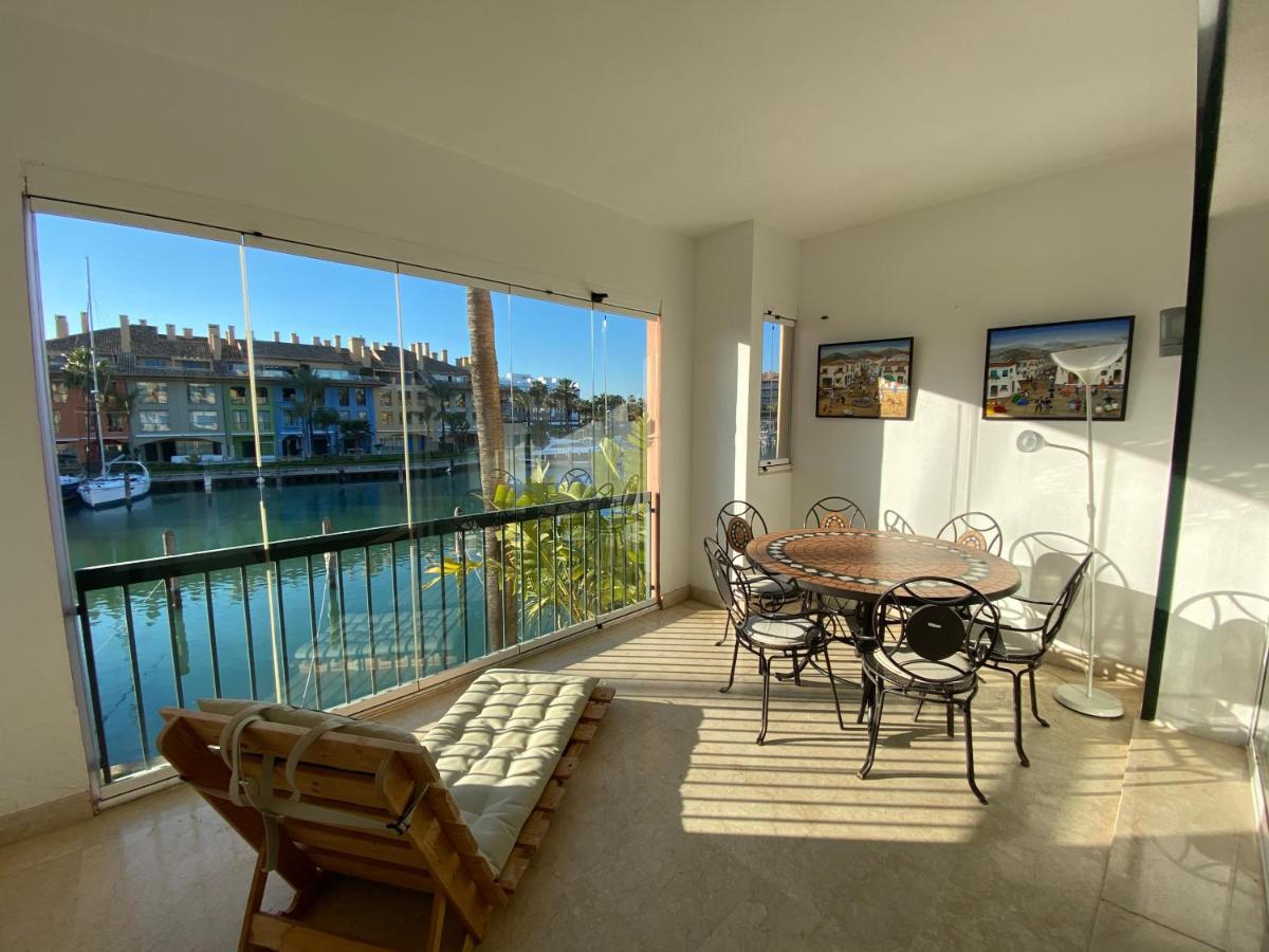 Apartamento Con Piscina ,Playa Con Vistas Panoramicas En La Marina De Sotogrande San Roque  Eksteriør bilde