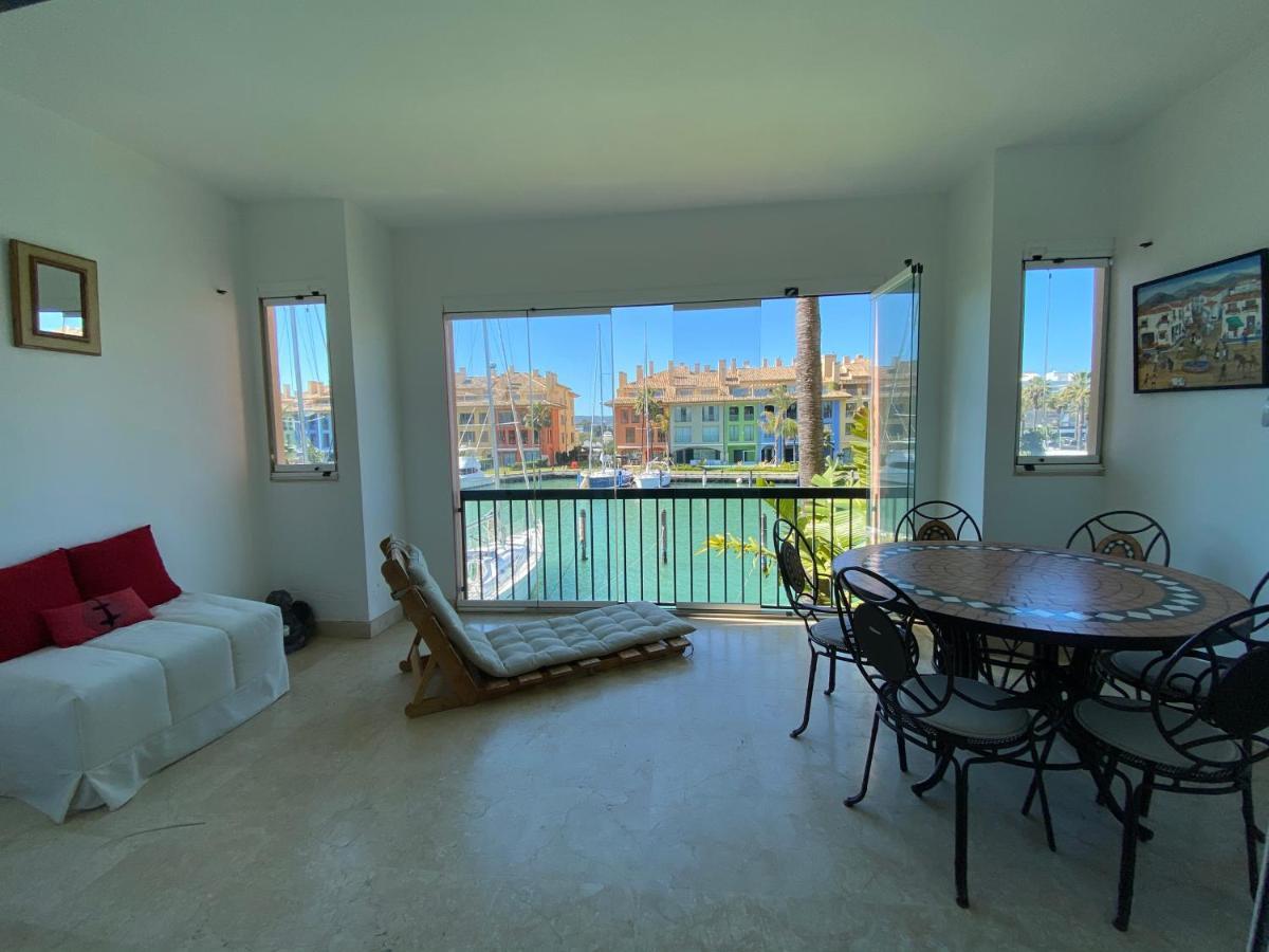Apartamento Con Piscina ,Playa Con Vistas Panoramicas En La Marina De Sotogrande San Roque  Eksteriør bilde