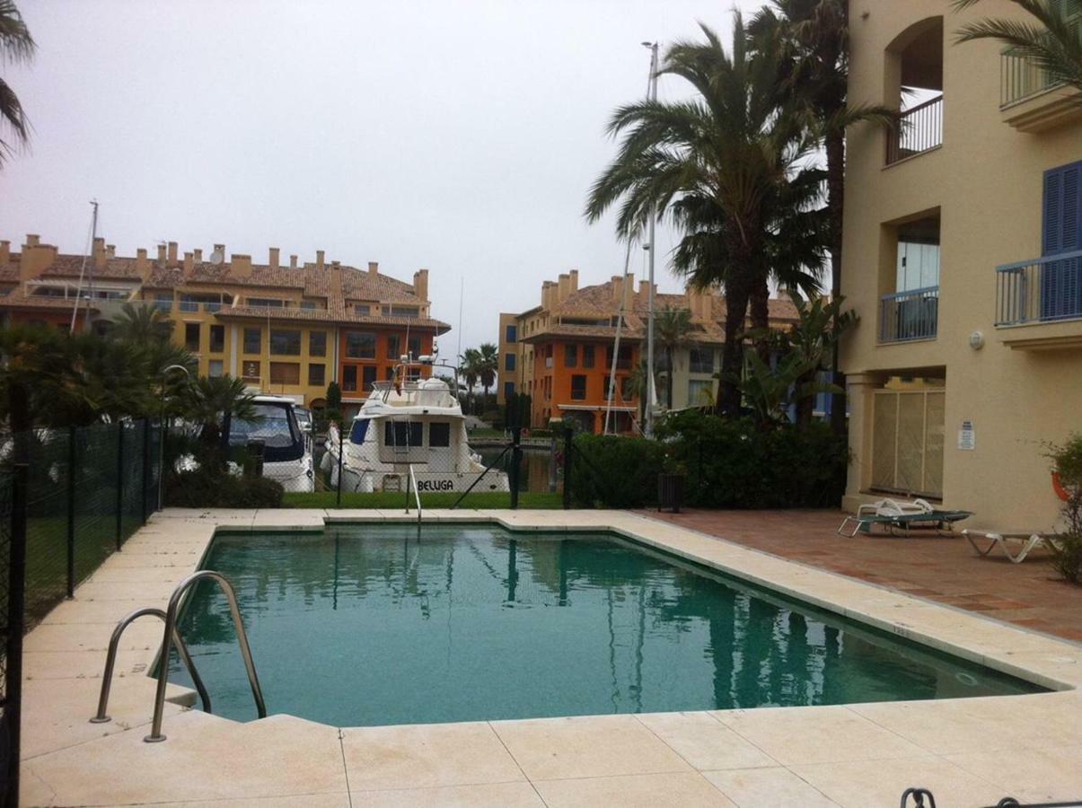 Apartamento Con Piscina ,Playa Con Vistas Panoramicas En La Marina De Sotogrande San Roque  Eksteriør bilde